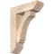 Ekena Millwork Imperial Slat Smooth Bracket w/ Offset Brace, Douglas Fir, 7 1/2"W x 24"D x 32"H BKT0806X24X32IMP06SDF - alternate 1